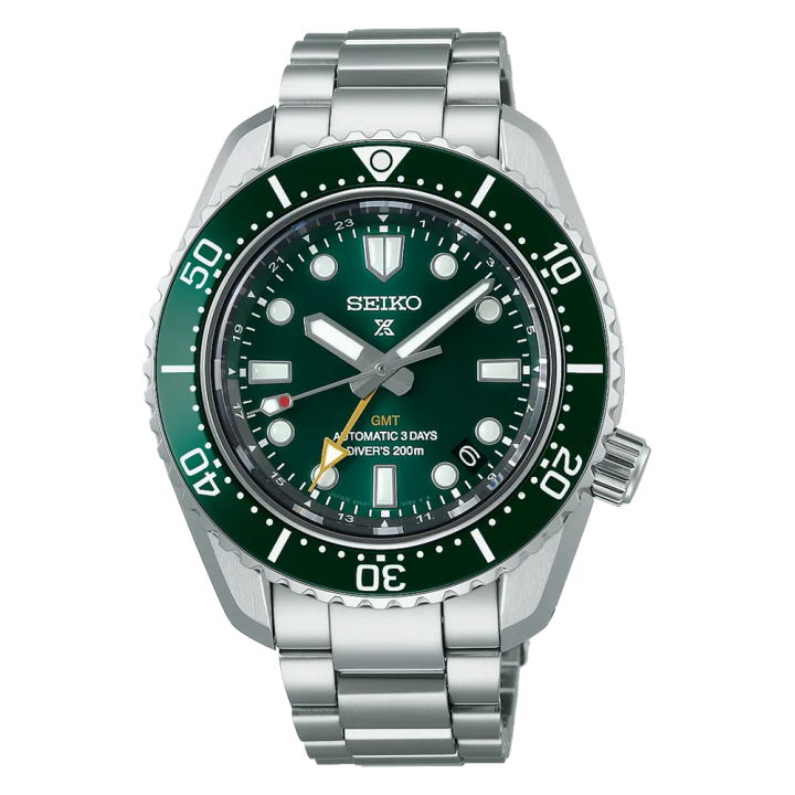 Orologi Seiko "Verde Marino" Marinemaster 200 GMT SPB381J1
