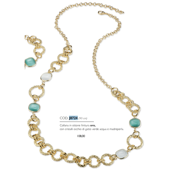 Necklaces Sovrani Fashion Mood Chain Necklace J8724