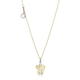 Necklaces Giannotti Angels Necklace Two-Tone Pendant NKT253