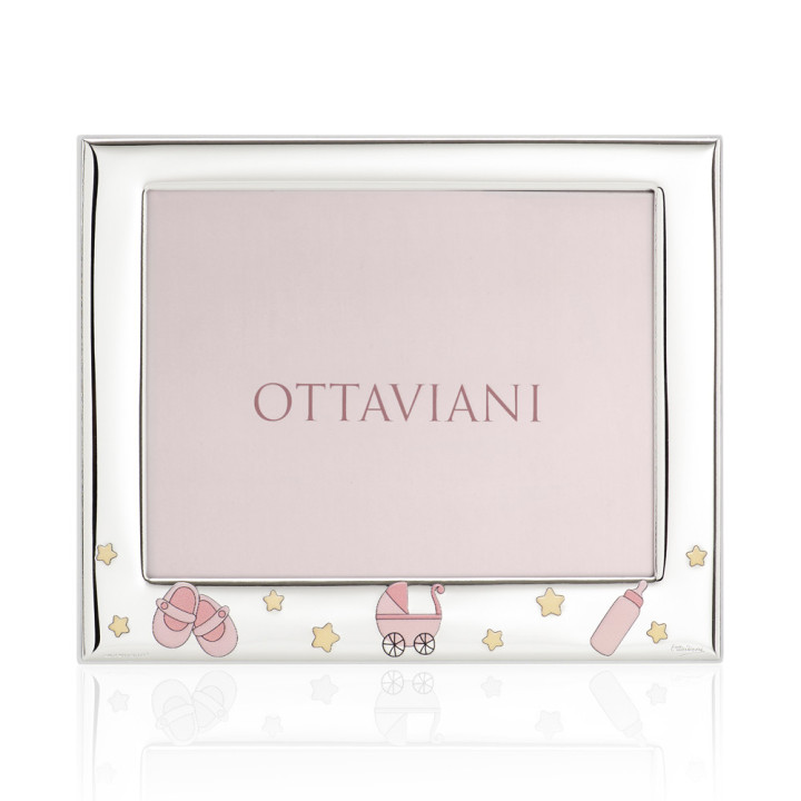 Cornici Ottaviani Bimba nascita Frame 7019AR
