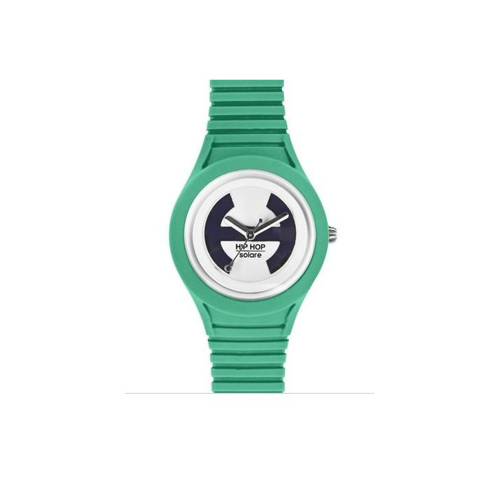 Watches HipHop Solar Emerald Green HWU0539