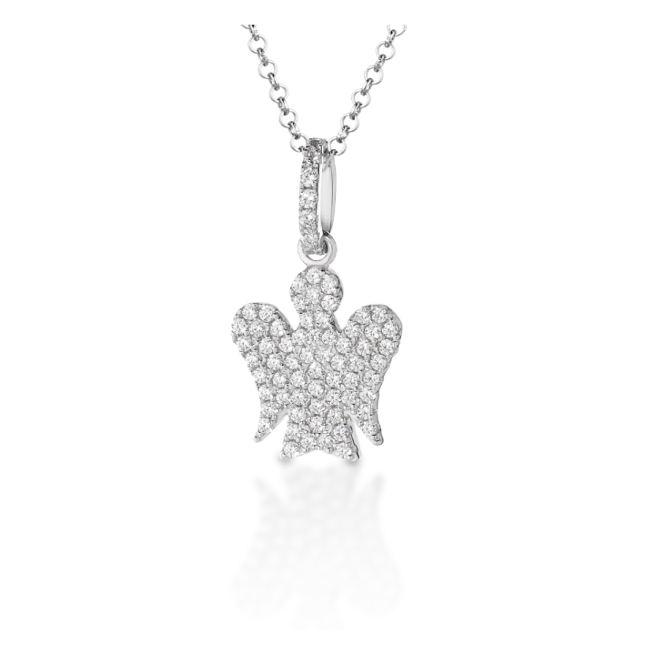 Necklaces Giannotti Angels Silver Pavé Necklace GIA285