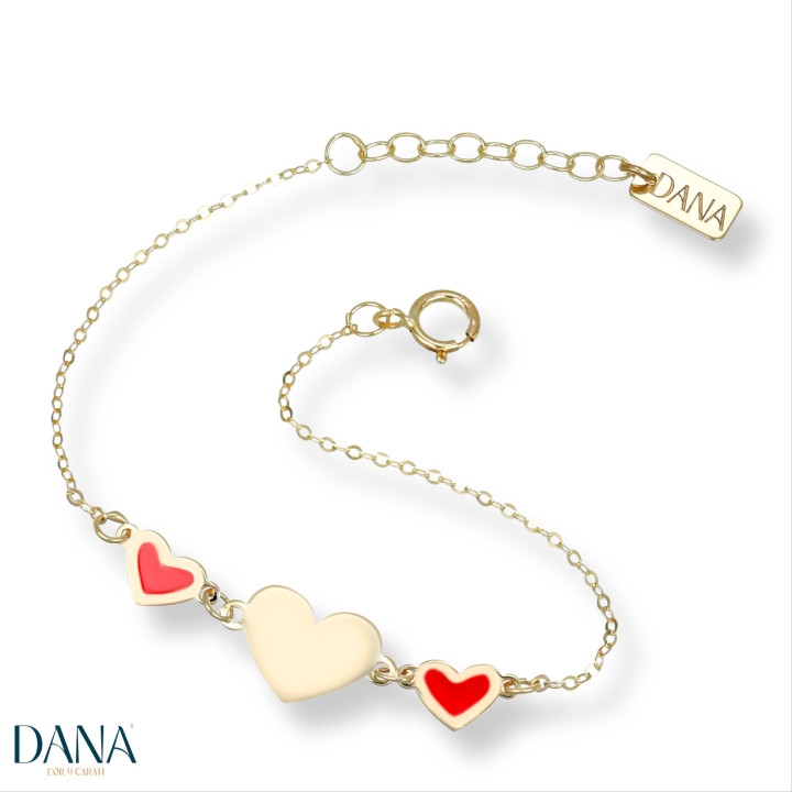 Bracelets Dana Baby cuori BRBFC23OGSRL13E2