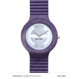 Watches HipHop Melange Purple HWU0336