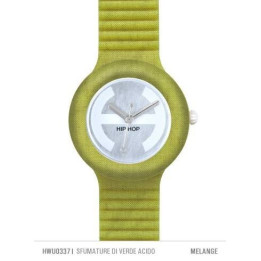 Watches HipHop Melange Yellow HWU0337