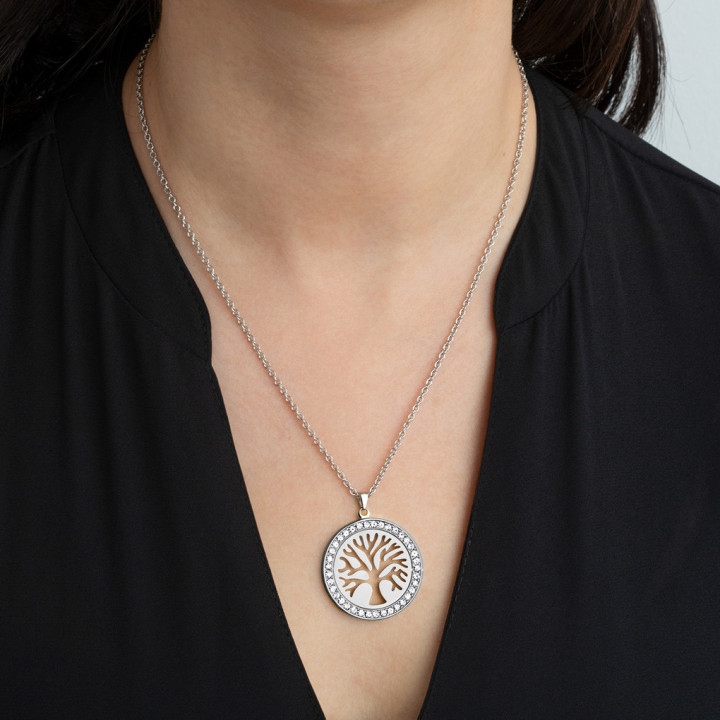 Necklaces Lotus Style Tree of life LS2181-1/1