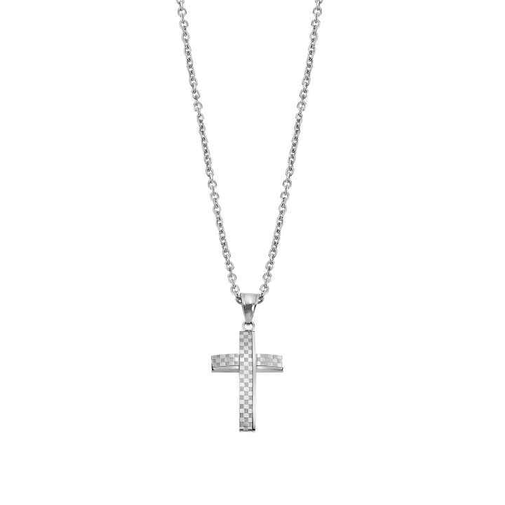 Necklaces Lotus Style Men in black LS2105-1/1