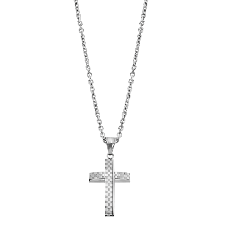Necklaces Lotus Style Men in black LS2105-1/1