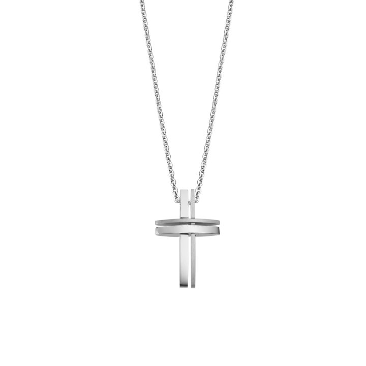 Necklaces Lotus Style Men in black LS1984-1/3