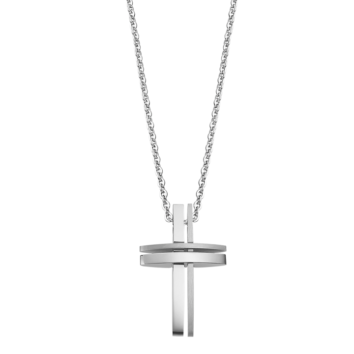 Necklaces Lotus Style Men in black LS1984-1/3
