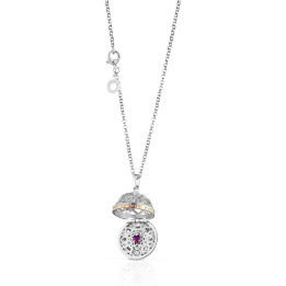 Necklaces Giannotti Angels Necklace Chiama Angeli Heart Stone