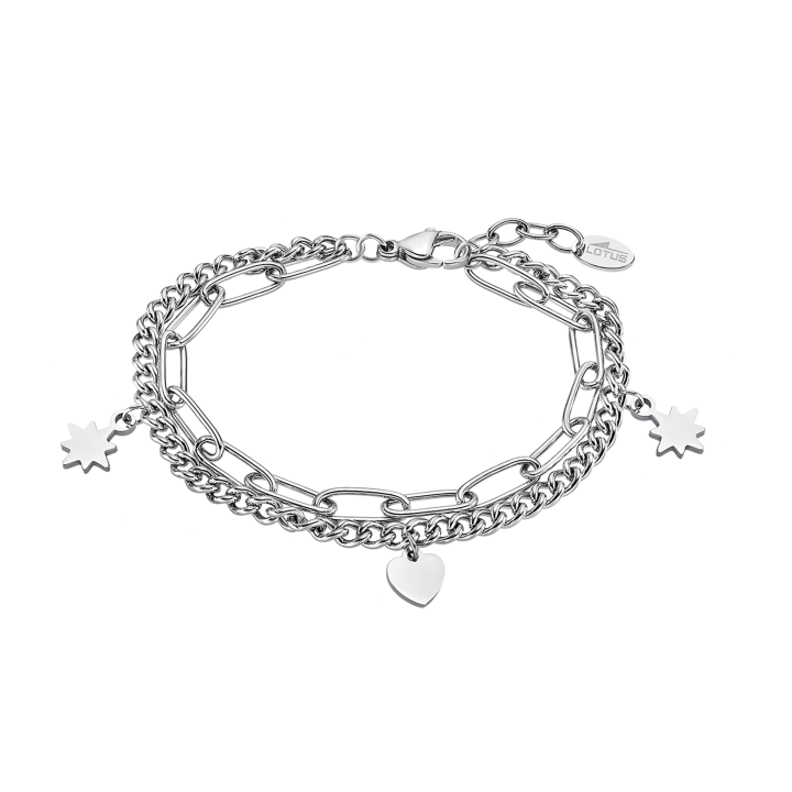 Bracelets Lotus Style Woman Heart LS2313-2/1