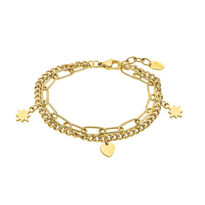 Bracelets Lotus Style Woman Heart LS2313-2/2