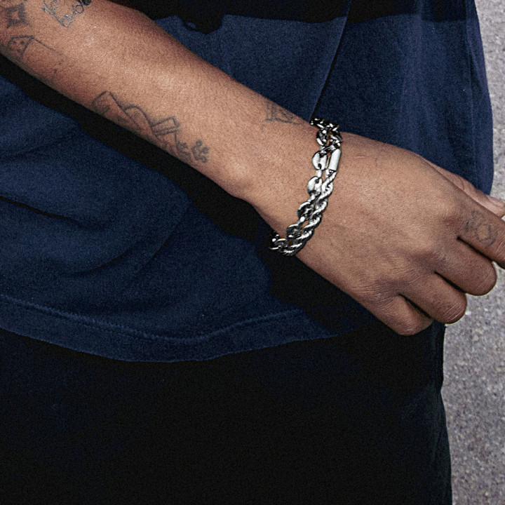 Bracelets Lotus Style Men in black LS2233-2/1
