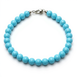 Bracelets pasta di turchese con moschettone BRAT01
