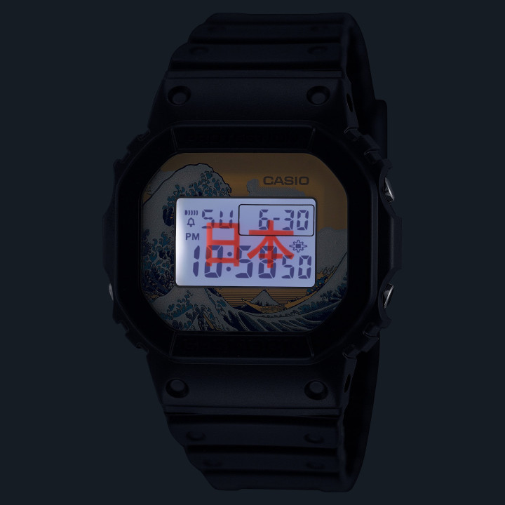 Watches Casio G-shock La grande onda di Kanagawa DW-5600KHK25-1