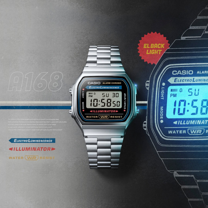 Watches Casio Iconic A168WA-1YES