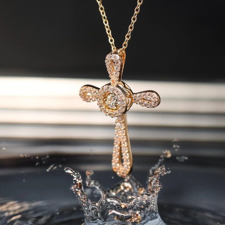 Necklaces Dana Eternelle CLDGB03OGPBL42E3