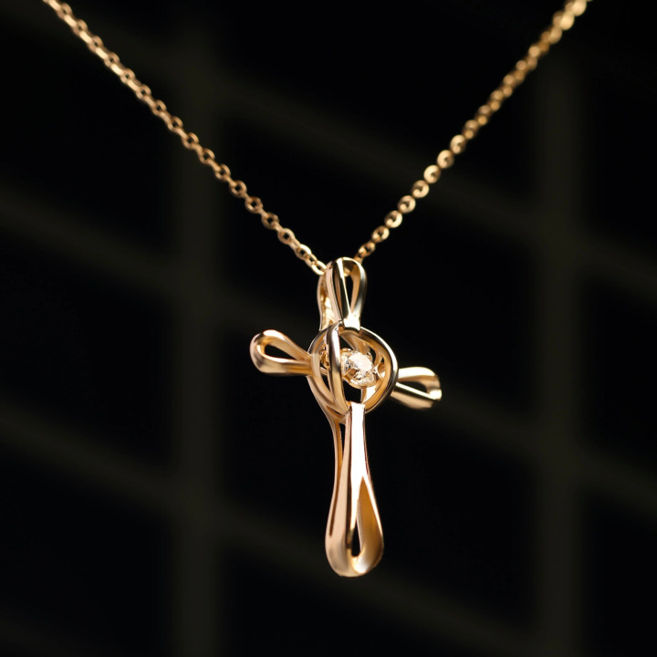 Necklaces Dana Eternelle CLDGB05OGPBL42E3