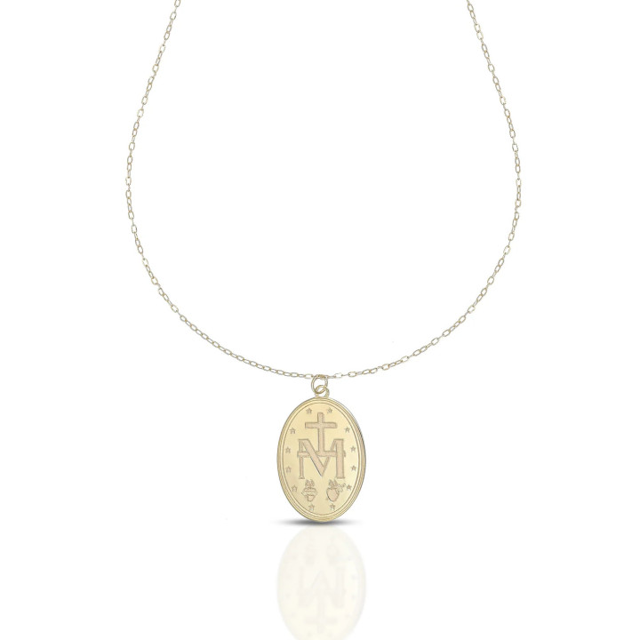 Necklaces Dana Gratia con Madonna Miracolosa CLDSE12OGL42E3