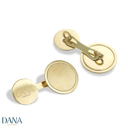Cufflinks Tie Clips and Money Clips Dana Dualis Tondo Cufflinks
