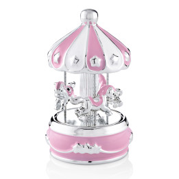 Home Accessories Ottaviani Baby Girl Carousel Music Box 70609R