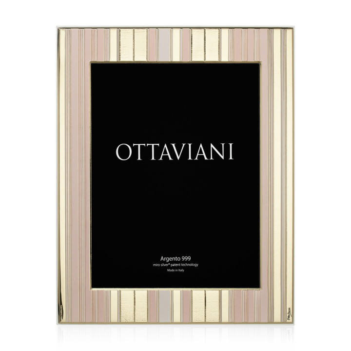 Cornici Ottaviani Righe Cipria Frame 3020AD