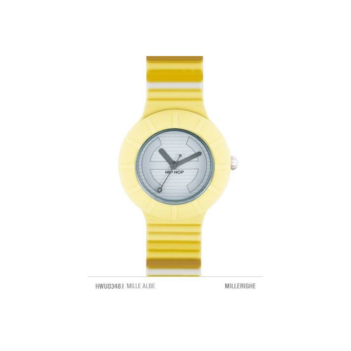 Watches HipHop Millerighe Yellow HWU0346