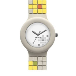 Watches HipHop MOSAIC Sand HWU0454
