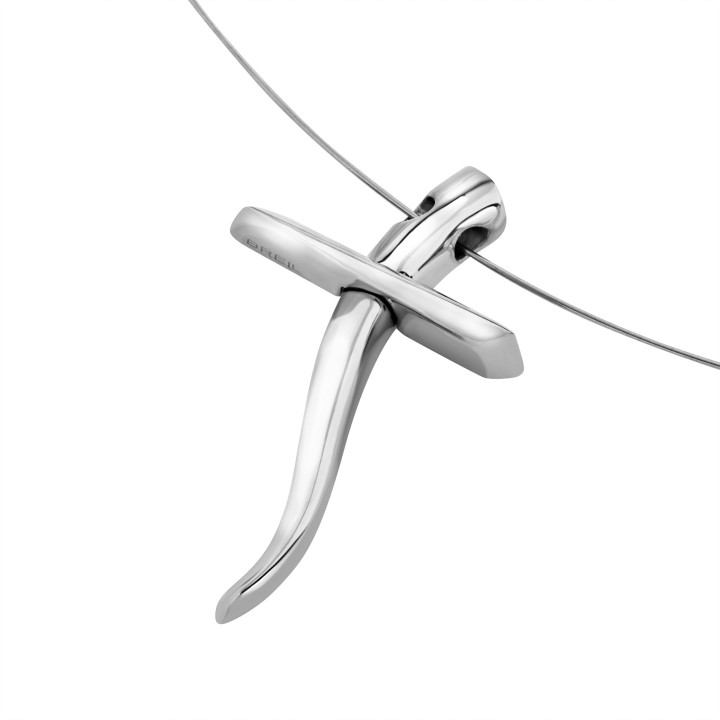 Necklaces Breil Reloaded Steel Moon TJ3923