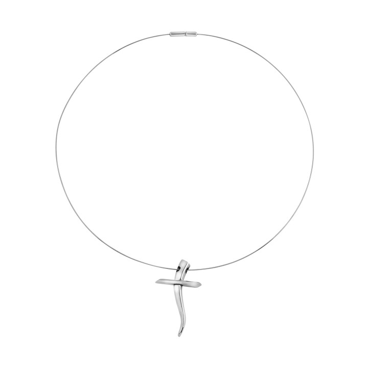 Necklaces Breil Reloaded Steel Moon TJ3923