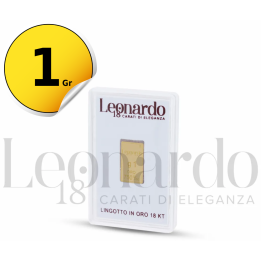 Lingotti 1g Gold Bar ING1GLC