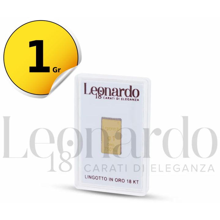 Lingotto Lingotto Oro 1gr ING1GLC