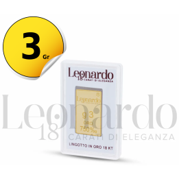 Lingotti 3g Gold Bar ING3GLC
