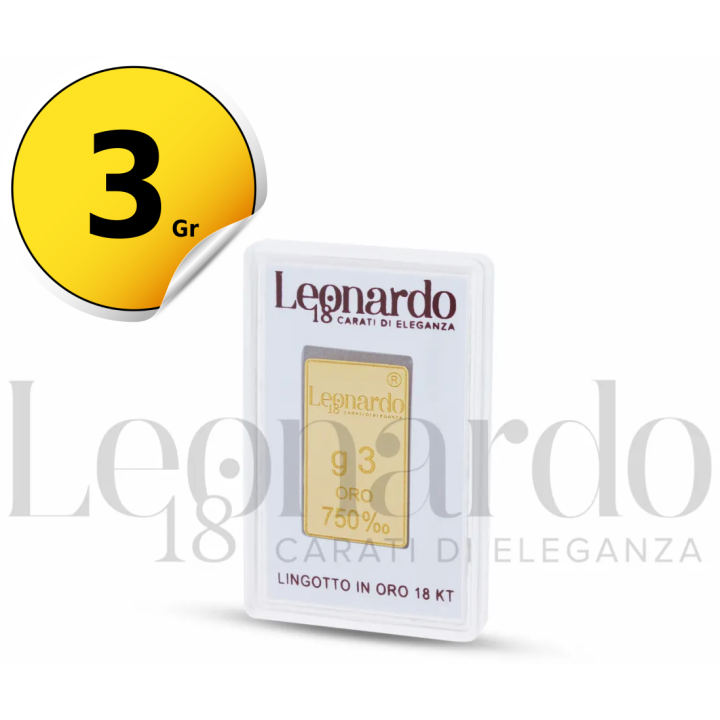 Lingotto Lingotto Oro 3gr ING3GLC