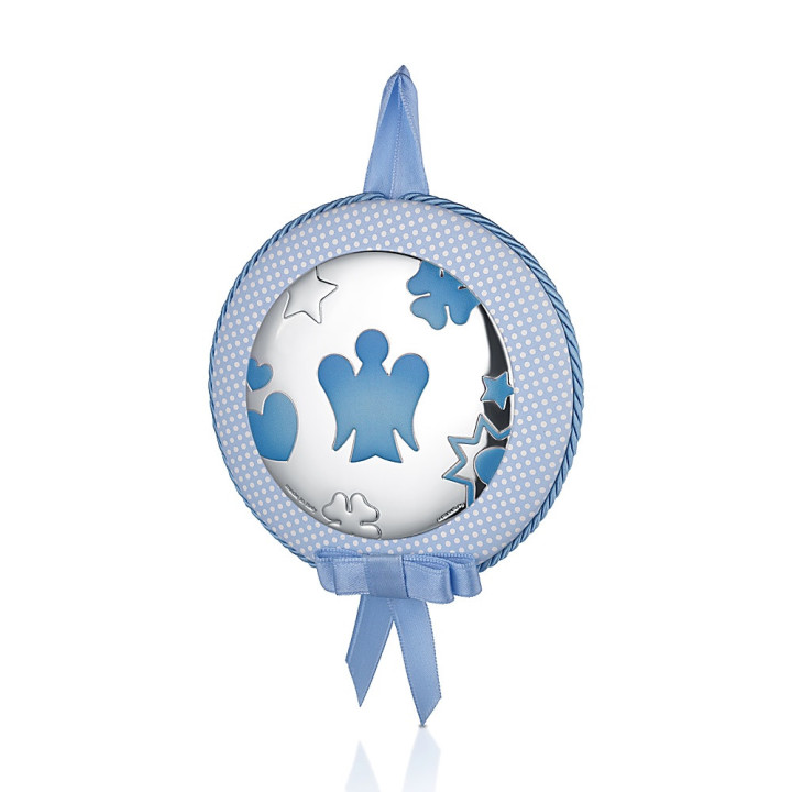 Home Accessories Angeli di Giannotti Silver and Faux Leather