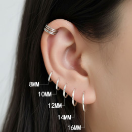 Earrings cerchio chiusura a scomparsa ORC001
