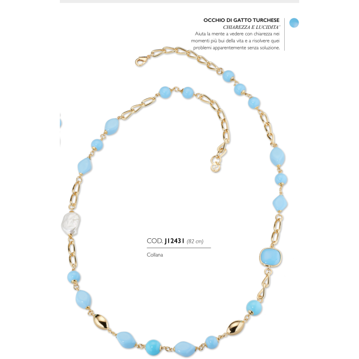 Necklaces Sovrani Cristal Magique J12431