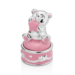 Ottaviani Baby Girl Teddy Bear Music Box