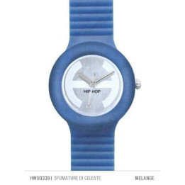 Watches HipHop MELANGE Light Blue HWU0339