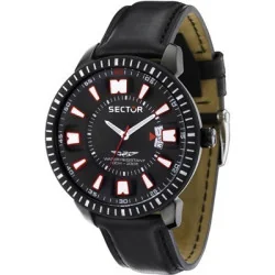 Sector Marine Watch Black and Red