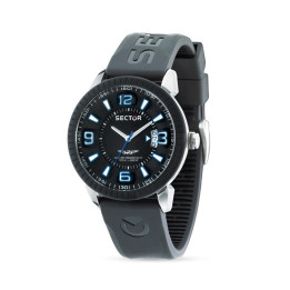 Watches Sector Time Watch Black and Blue R3251119001