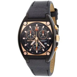 Sector Chronograph 50 Black and Gold