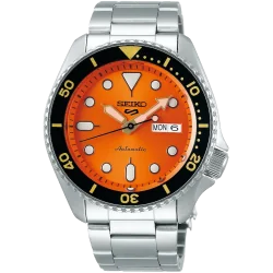 Seiko 5 Sport Orange Sunset