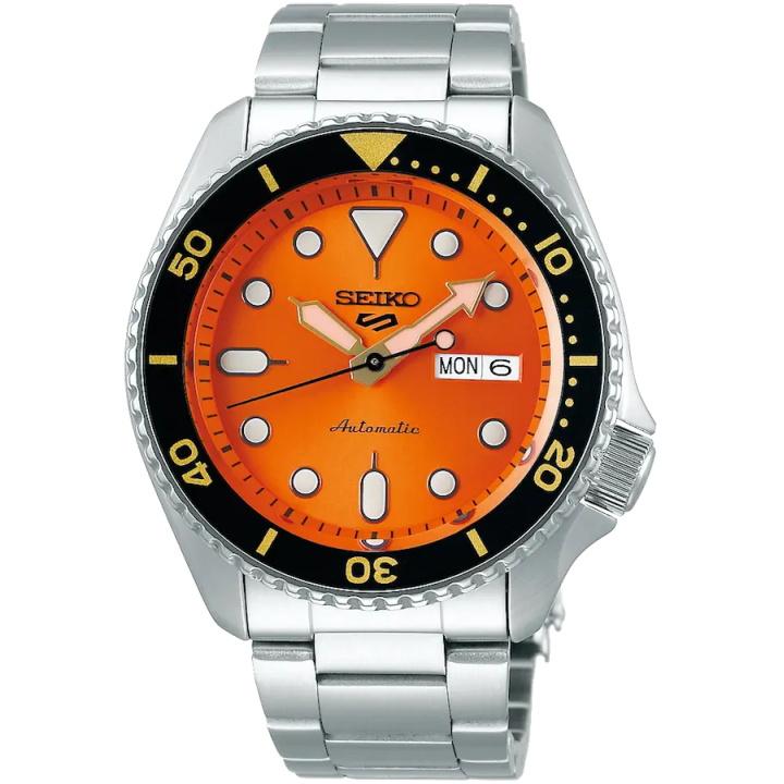 Watches Seiko 5 Sport Orange Sunset SRPD59K1