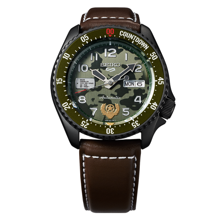 Orologi Seiko 5 Sport Street Fighter GUILE SRPF21K1