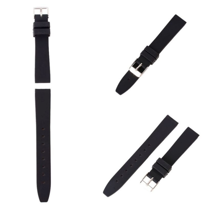 Ricambi Silicone Strap Black 20mm lis20mm