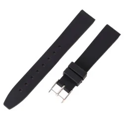 Silicone Strap Black 20mm