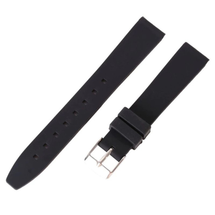 Ricambi Silicone Strap Black 20mm lis20mm