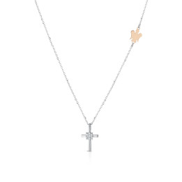Necklaces Giannotti Angels Cross with Diamonds LUX300